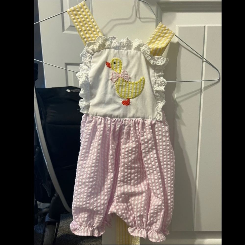 Sweet LaRose Baby Girl Smocked Outfit